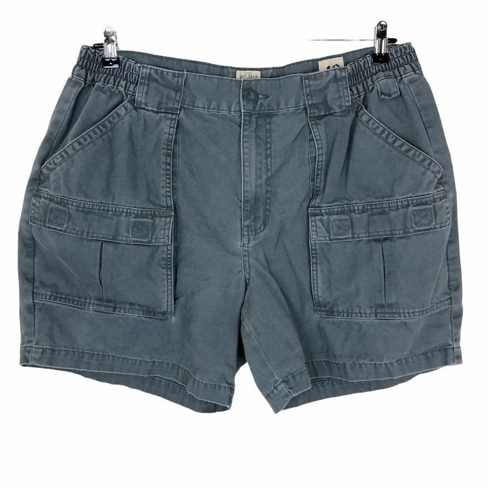 Red Head Cargo Hiking Shorts Olive Green Men's 40